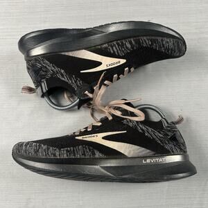 Brooks Levitate 4 Women’s Size 8.5 Running Shoes Black Gym Sneakers 1203354B041